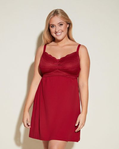 Cosabella Extended Babydoll - Red