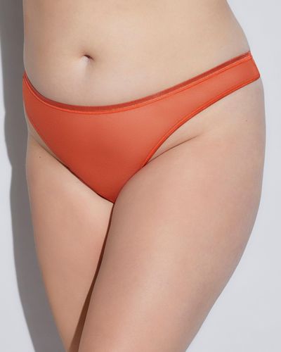 Cosabella Extended Classic Thong - Orange