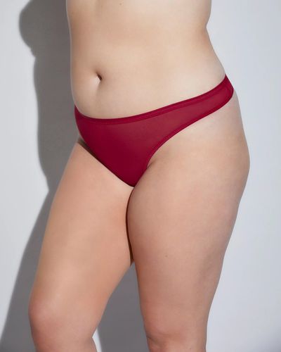 Cosabella Extended Classic Thong - Red