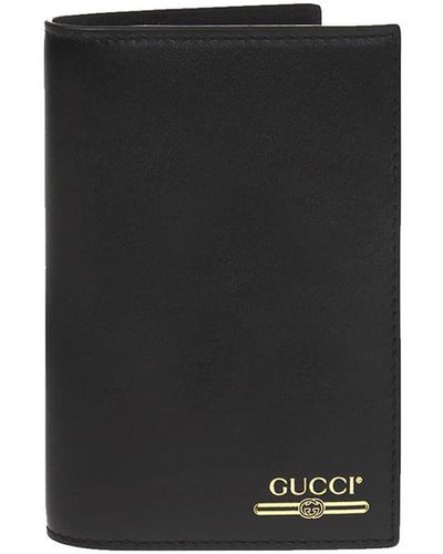 Gucci Bi Fold Wallet - Black