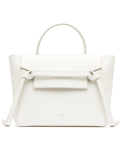 Celine Micro Belt Bag - White