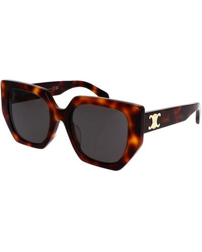 Celine Butterfly Triomphe Sunglasses - Brown