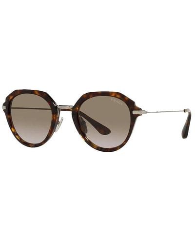 Prada Eyewear Collection Sunglasses Spr05y - Metallic