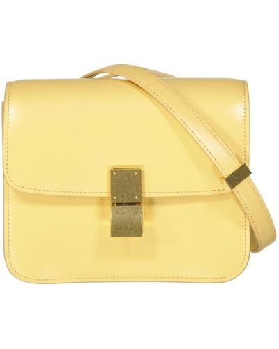 Celine Teen Classic Bag - Yellow