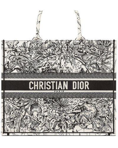 Iconic Christian Dior Embroidered Patterns: Book Tote Edition