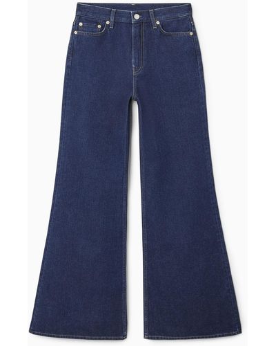 COS Ray Jeans - Flared - Blue