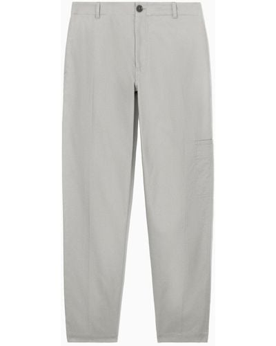 COS Straight-leg Utility Pants - Gray