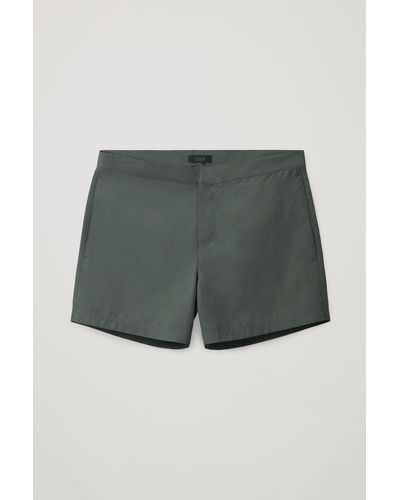 COS Tailored Swim Shorts - Green