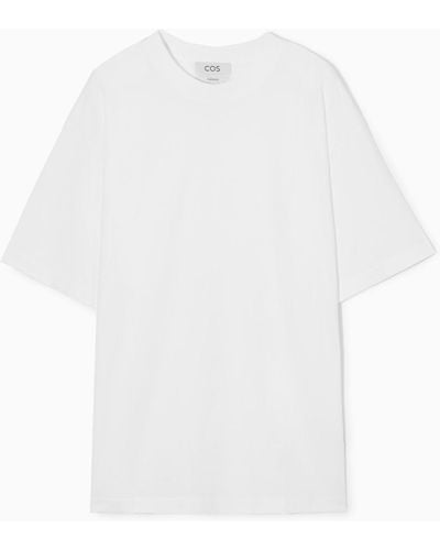 COS The Super Slouch T-shirt - White