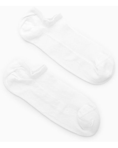COS 2-pack Trainer Socks - White