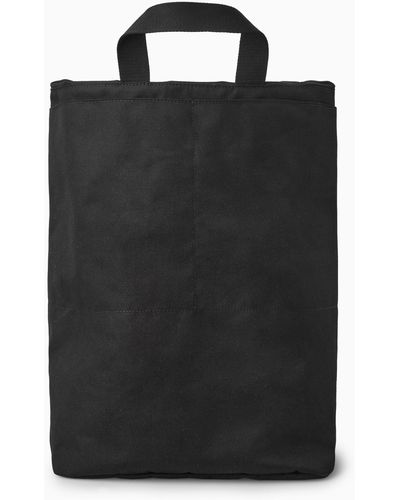 COS Drawstring Backpack - Black
