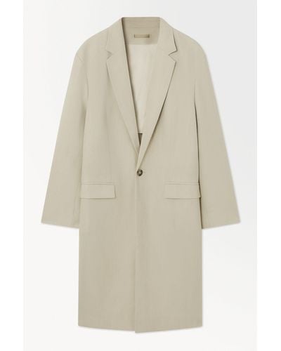 COS The Tailored Overcoat - Natural