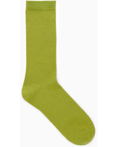 COS Wool Socks - Green