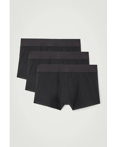 COS 3-pack Jersey Boxer Briefs - Black