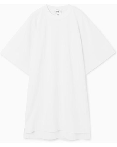COS T-shirt Mini Dress - White