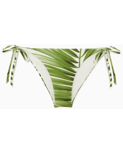 COS Bikinihose Zum Binden - Grün