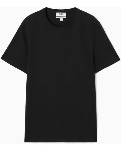 COS The Extra Fine T-shirt - Black