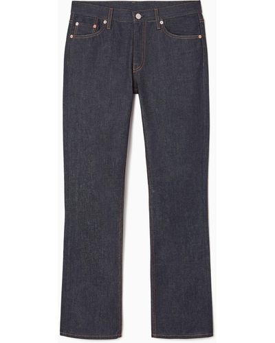 COS Pipe Jeans - Bootcut - Blue