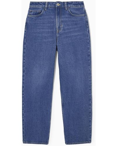 COS Symmetry Jeans - Straight in Blue | Lyst