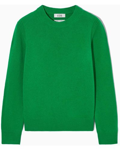 COS Pure Cashmere Sweater - Green