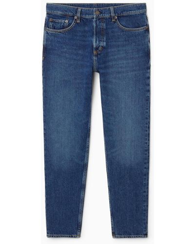 COS Jeans Mit Schmal Zulaufendem Bein - Blau