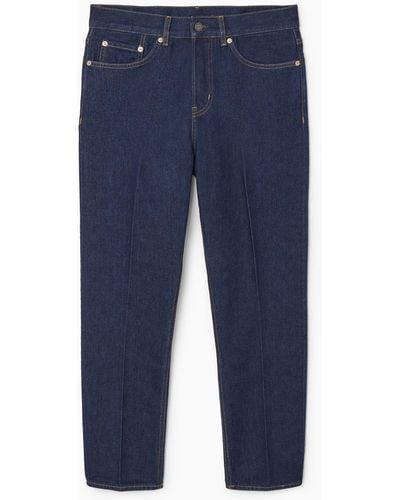 COS Skim Jeans - Straight/cropped - Blue