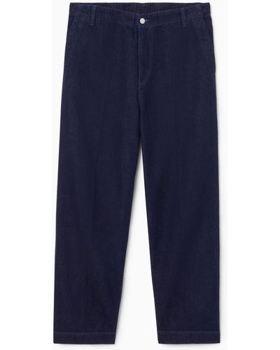 COS Diem Jeans - Straight/cropped - Blue