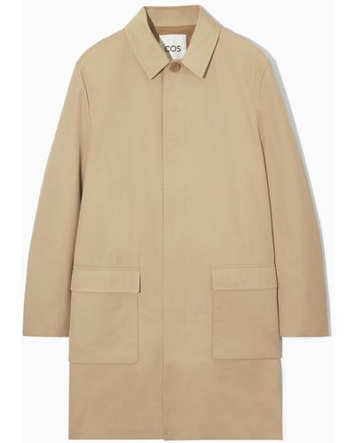 COS Utility Car Coat - Natural