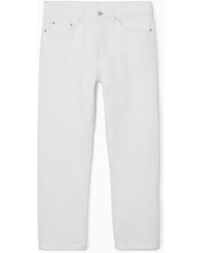 COS Skim Jeans - Gerades/verkürztes Bein - Weiß