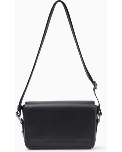 COS Structured Crossbody - Leather - White