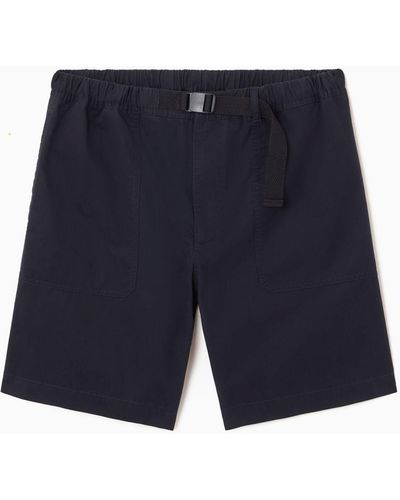 COS Buckled Utility Shorts - Blue