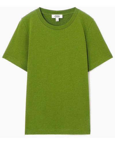 COS T-shirt Für Den Alltag - Grün