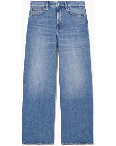 COS Tide Jeans - Wide - Blue