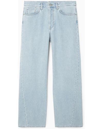 COS Facade Jeans - Straight - Blue