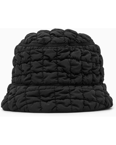 COS Quilted Bucket Hat - Black