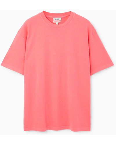 COS The Super Slouch T-shirt - Pink