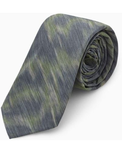 COS Animal-jacquard Slim Tie - Grey