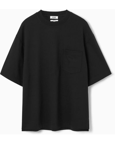 COS The Heavy Duty T-shirt - Black