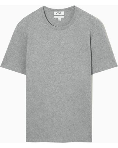 COS The Extra Fine T-shirt - Gray