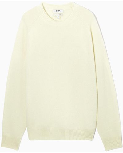 COS Relaxed-fit Pure Cashmere Top - White