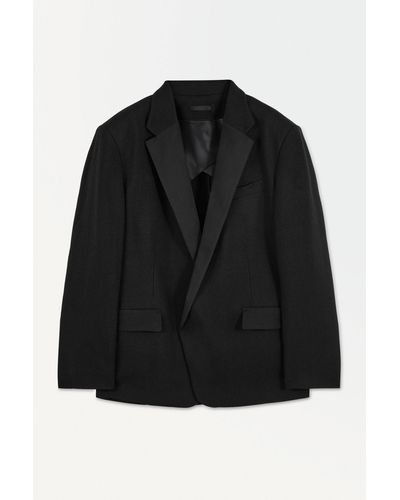 COS The Tuxedo Jacket - Black