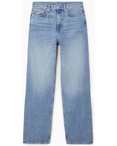 COS Column Jeans - Gerades Bein - Blau