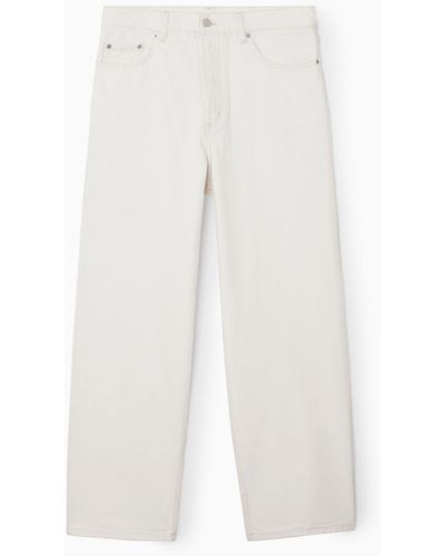 COS Rider Jeans - Wide - White