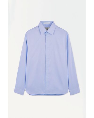 COS The Minimal Tailored Shirt - Blue