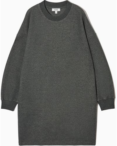 COS Sweatshirt Dress - Grey