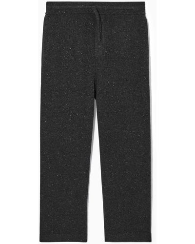 COS Relaxed Cashmere JOGGERS - Grey