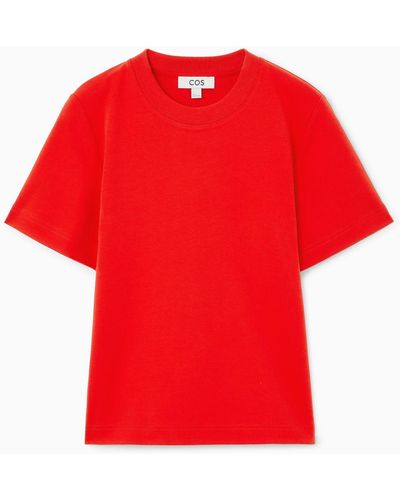 COS The Clean Cut T-shirt - Red