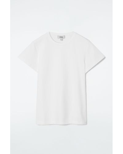 COS Shrunken T-shirt - White