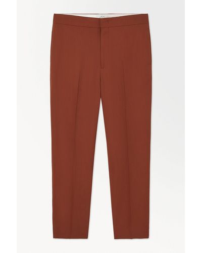 COS The Tapered Wool Twill Suit Pants
