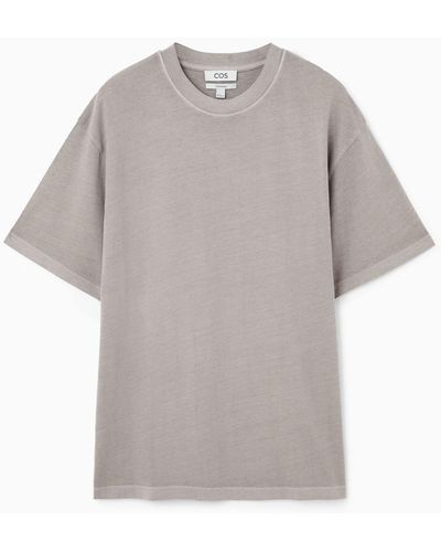 COS The Super Slouch T-shirt - Gray